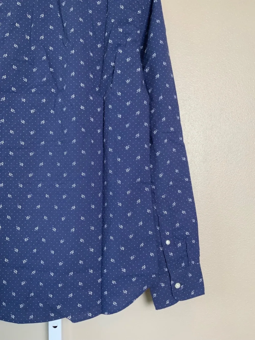 J. Crew Slim Stretch Secret Wash Button Down Shirt in Little Branch Dot